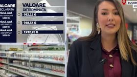 VIDEO Clienți păcăliți la cântar. Făina și alte produse cântăresc mai puțin decât scrie pe ambalaj